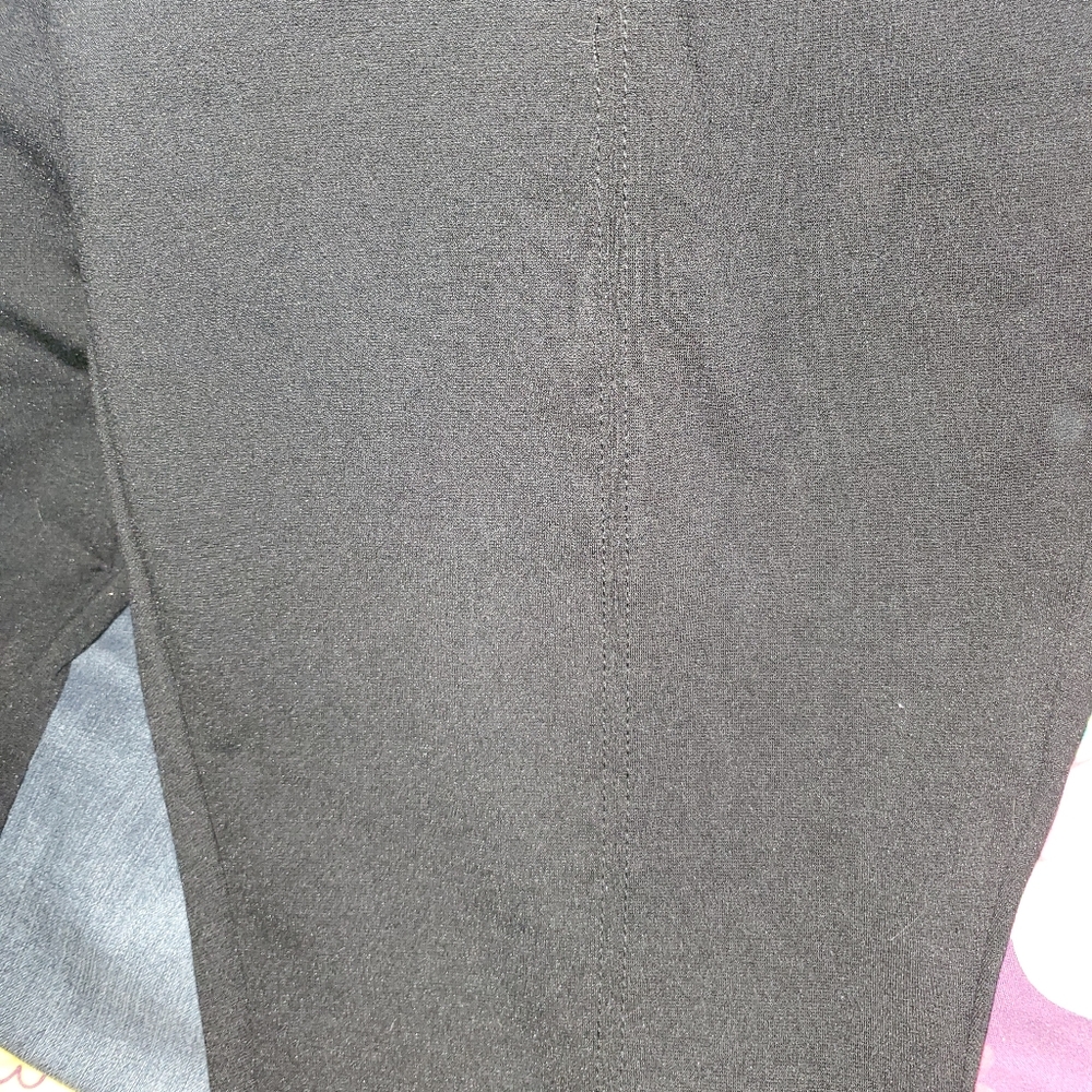 Black full length pants